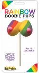 LGBT Bachelorette Party Rainbow Boob Pop - Rainbow Boobie Sucker 